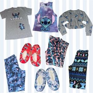 Stitch Pajama Bundle 8 pc (assorted sizes)